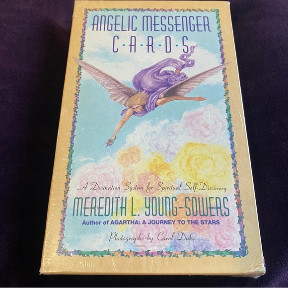 NIB Angelic Messenger Cards set with Book. By Meredith L. Young-Sowers. Y2K. - Picture 7 of 8